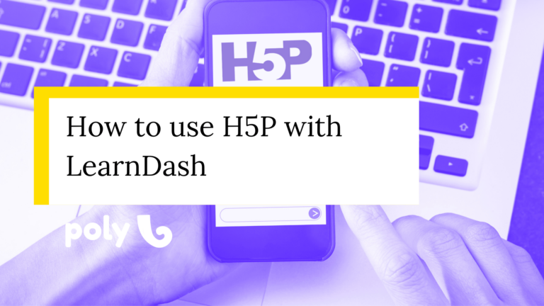 How to use interactive elements in LearnDash with H5P